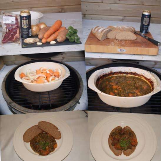 Recept runderstoof met blond speltbrood