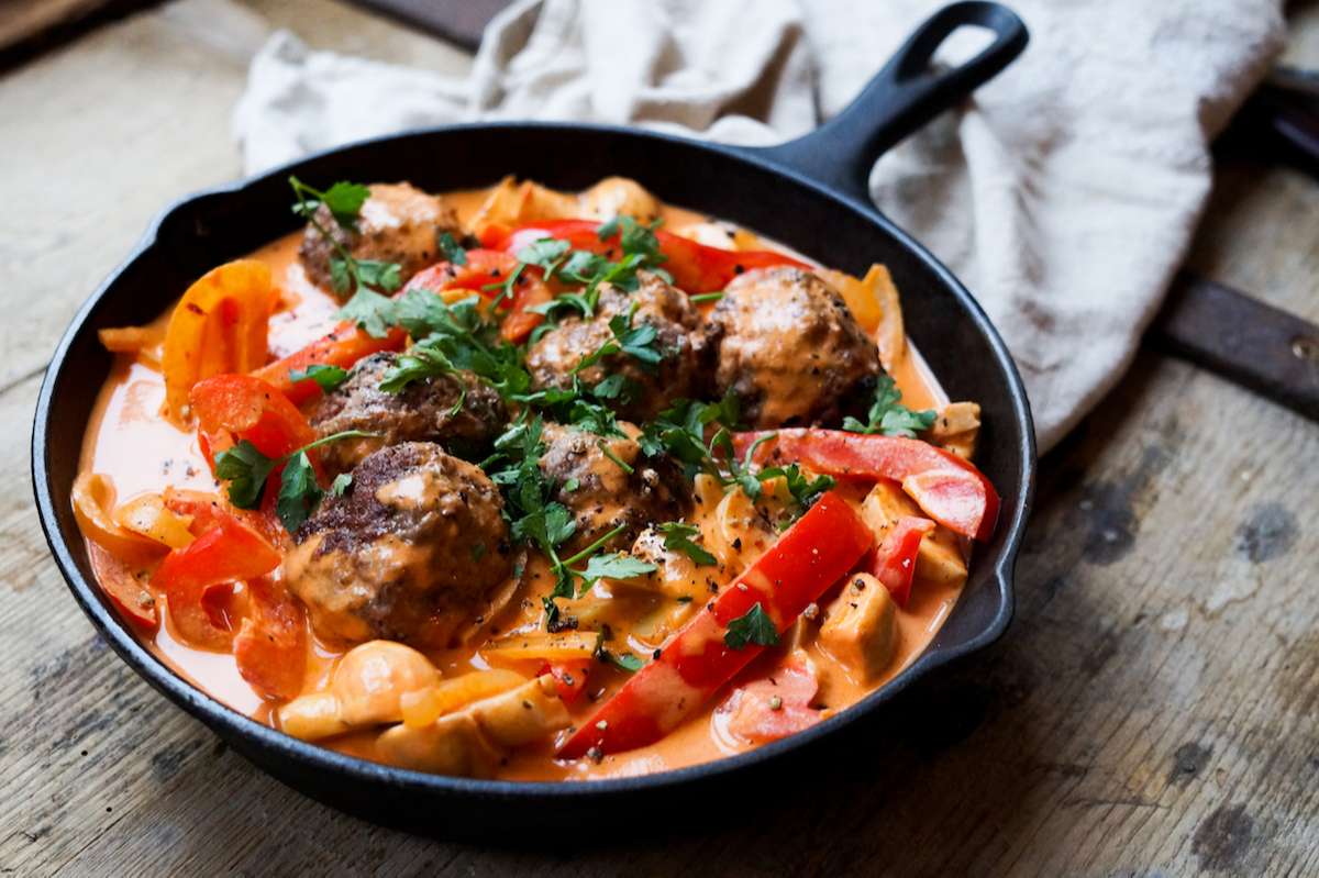 Recept stroganoff met gehaktballen | Verrassend lekker!